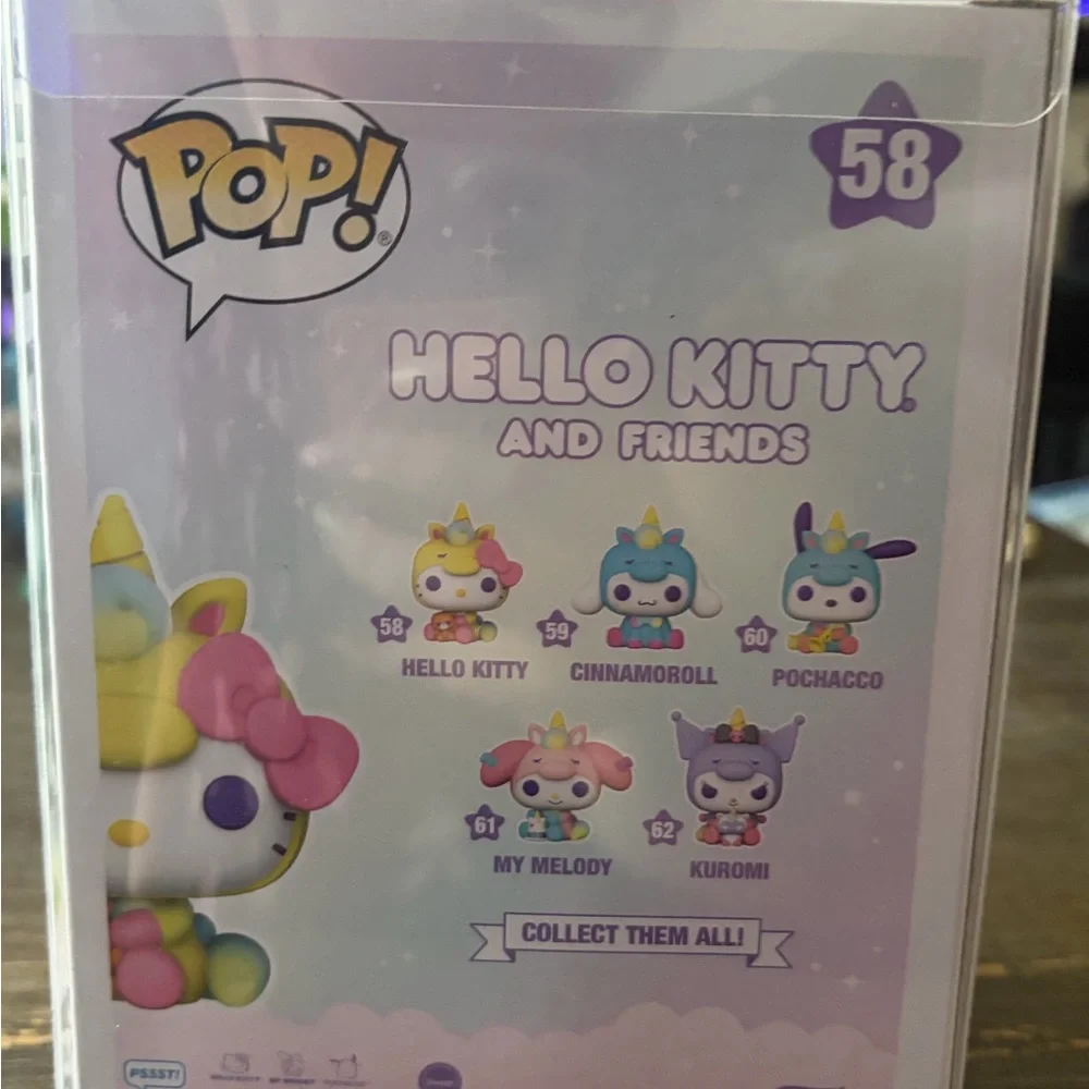 Sanrio Hello Kitty Pop! Vinyl Figure — Pink, Yellow, Mint, Lavender - Picture 5 of 5